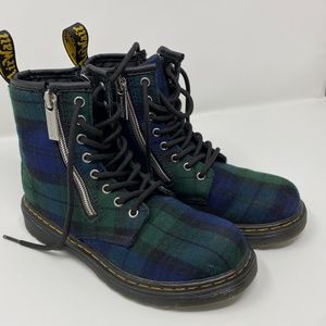 Dr Martens Toddler Girls 2 Junior 1460 Green Tart